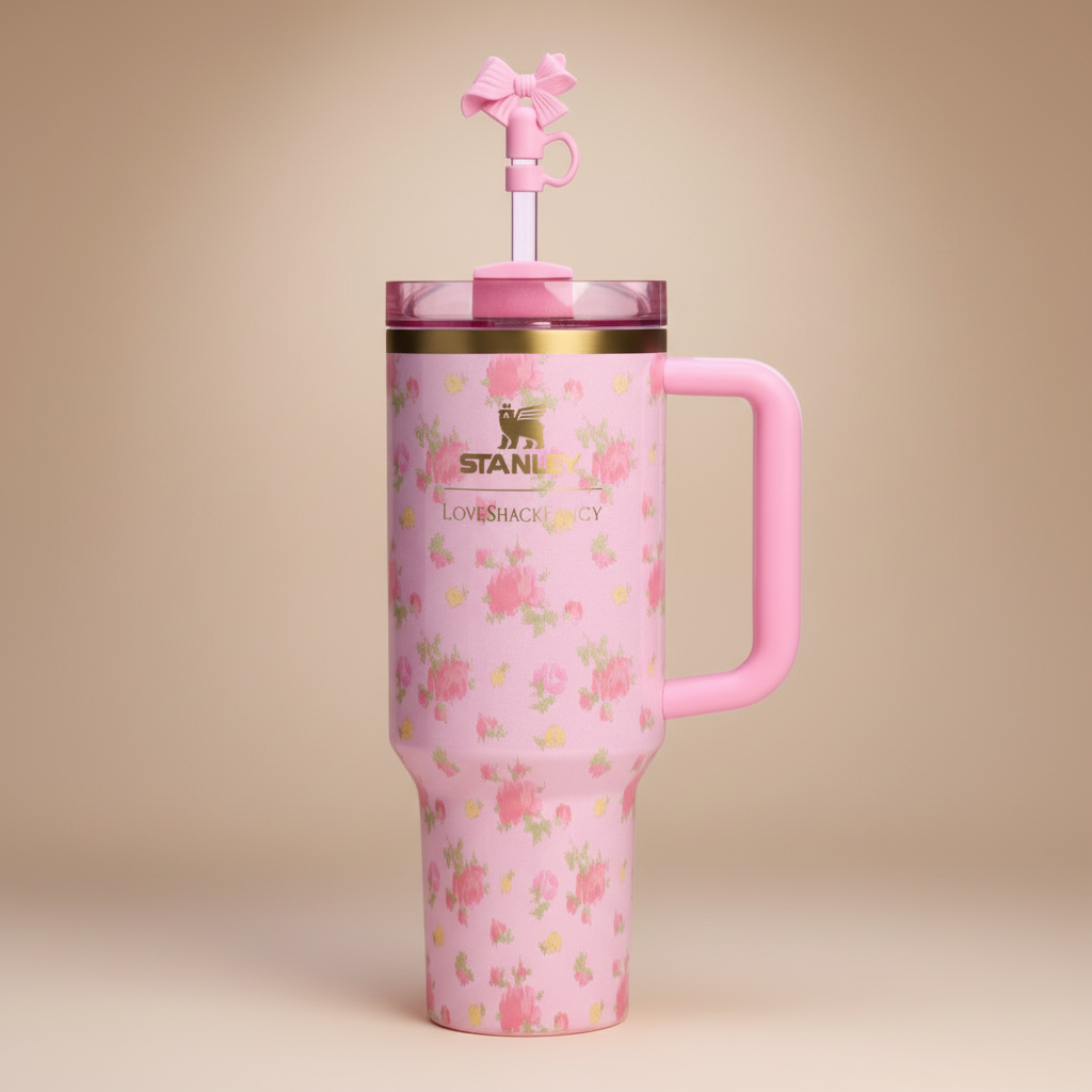 Stanley 1913 x LoveShackFancy Quencher H2.0 Flowstate™ Tumbler | 40 OZ