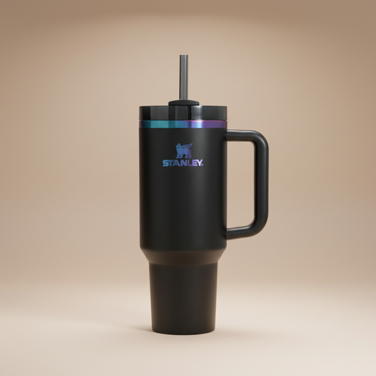 The Black Chroma Quencher H2.0 FlowState™ Tumbler | 40 OZ